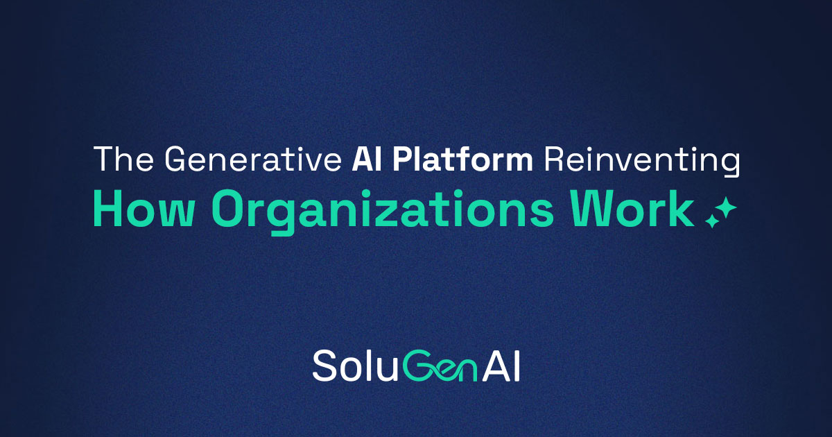 Coregen Generative AI Platform for Enterprise Operations | SoluGen AI